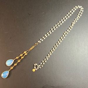 CATHERINE PAGE ⚜️ Beautiful 40” pendant of moonstones